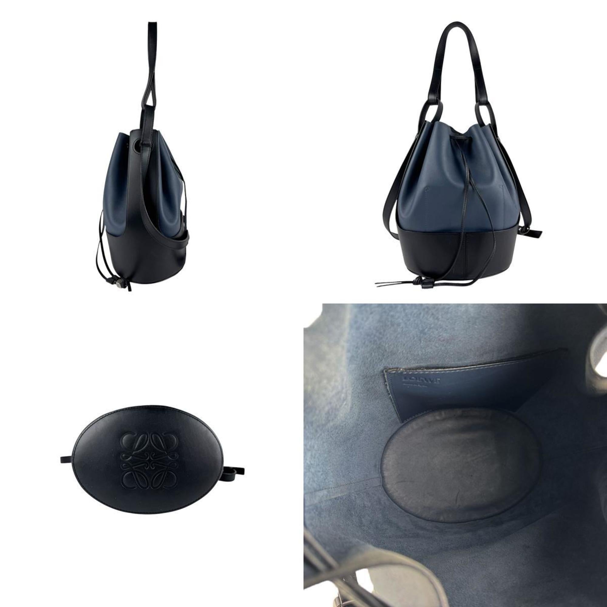 Balloon Bucket Bag Leather Small