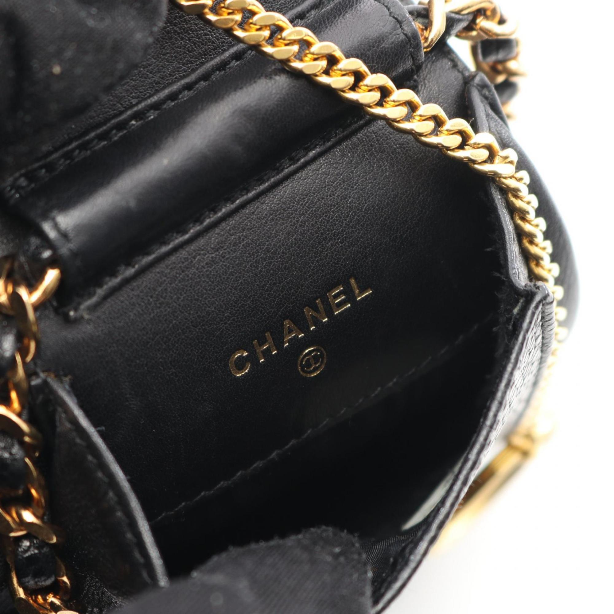 Vintage CC Phone Holder Crossbody Bag Caviar