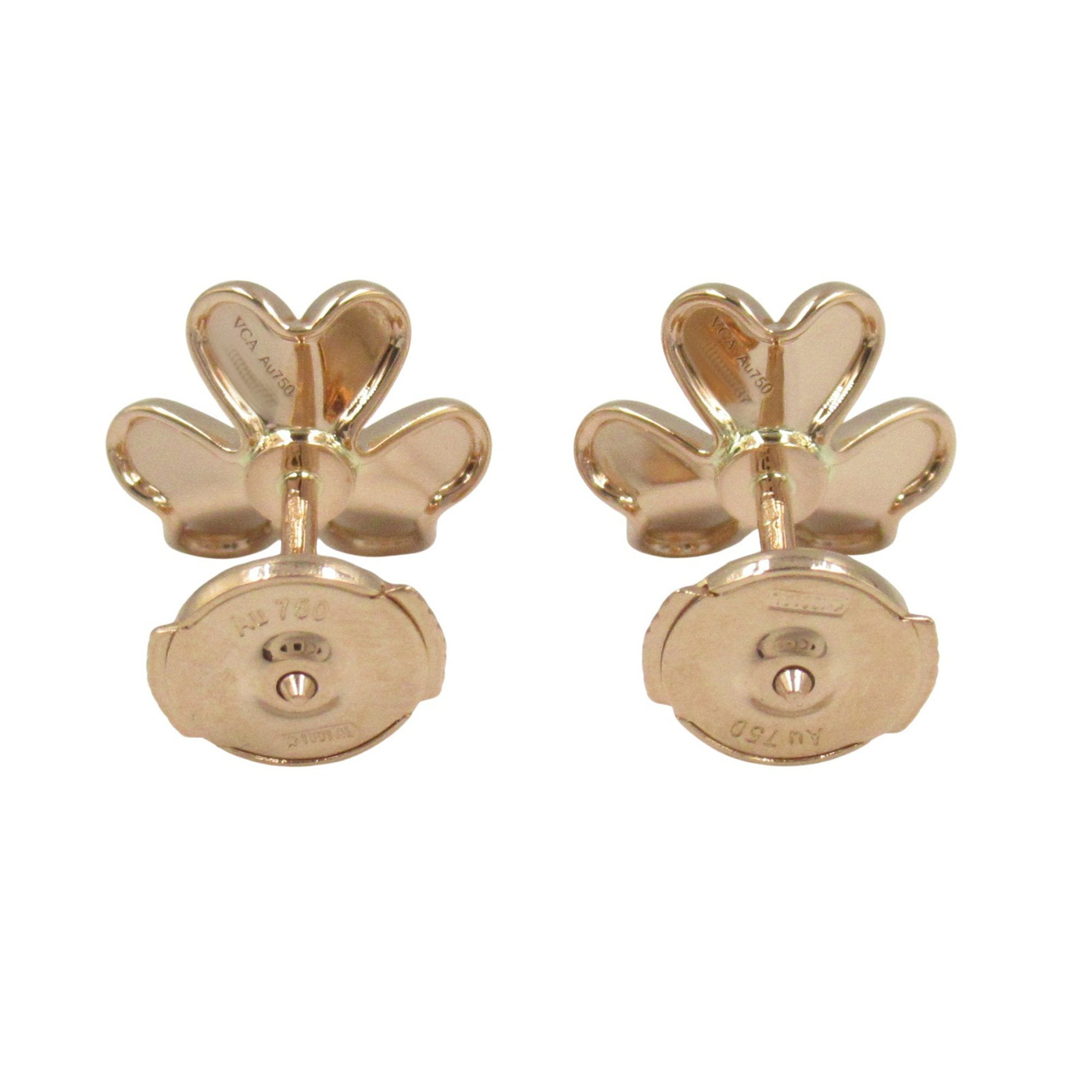 Frivole Mini Earrings 18K Rose Gold with Ruby 18K Rose Gold
