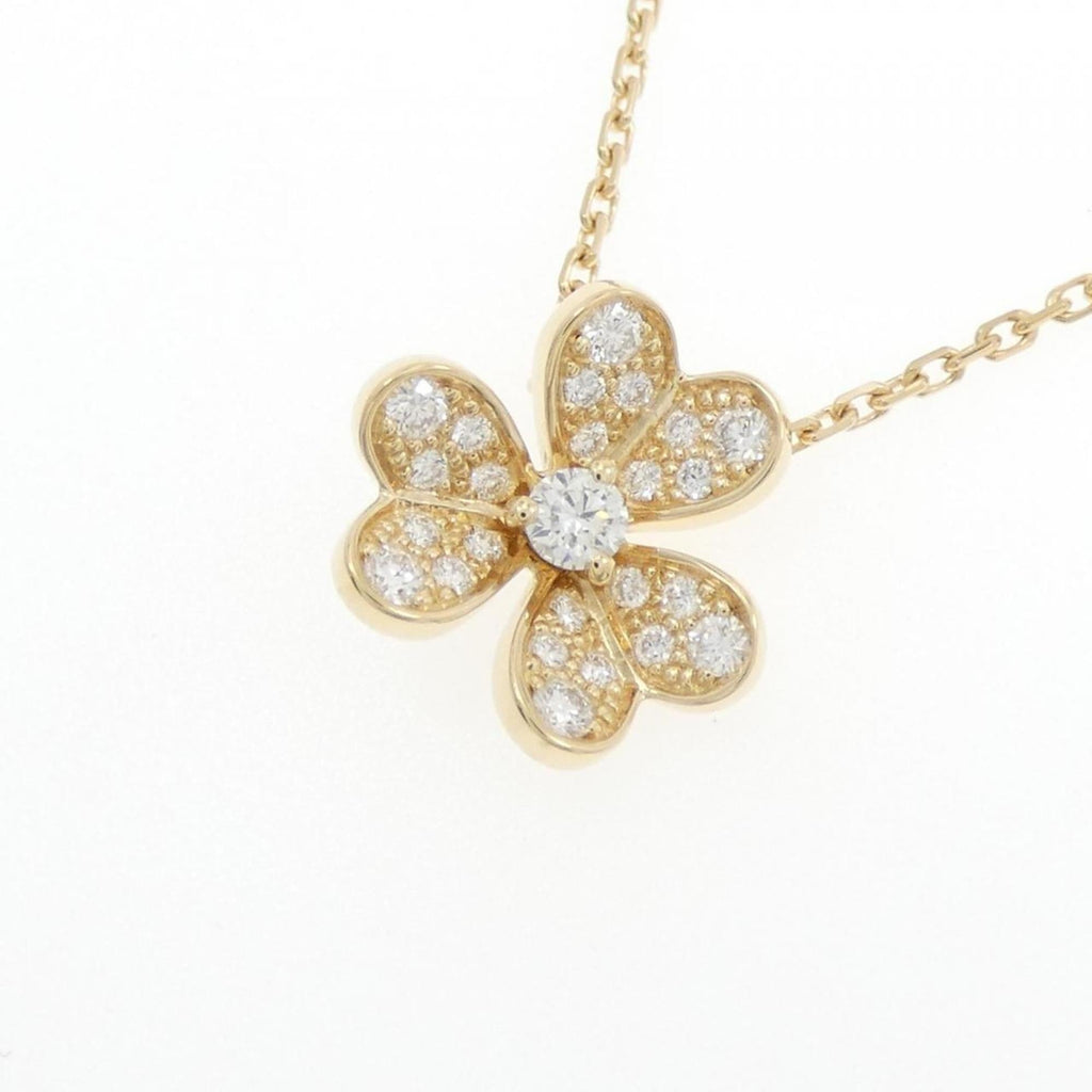 Frivole Pendant Necklace 18K Yellow Gold with Diamond Mini