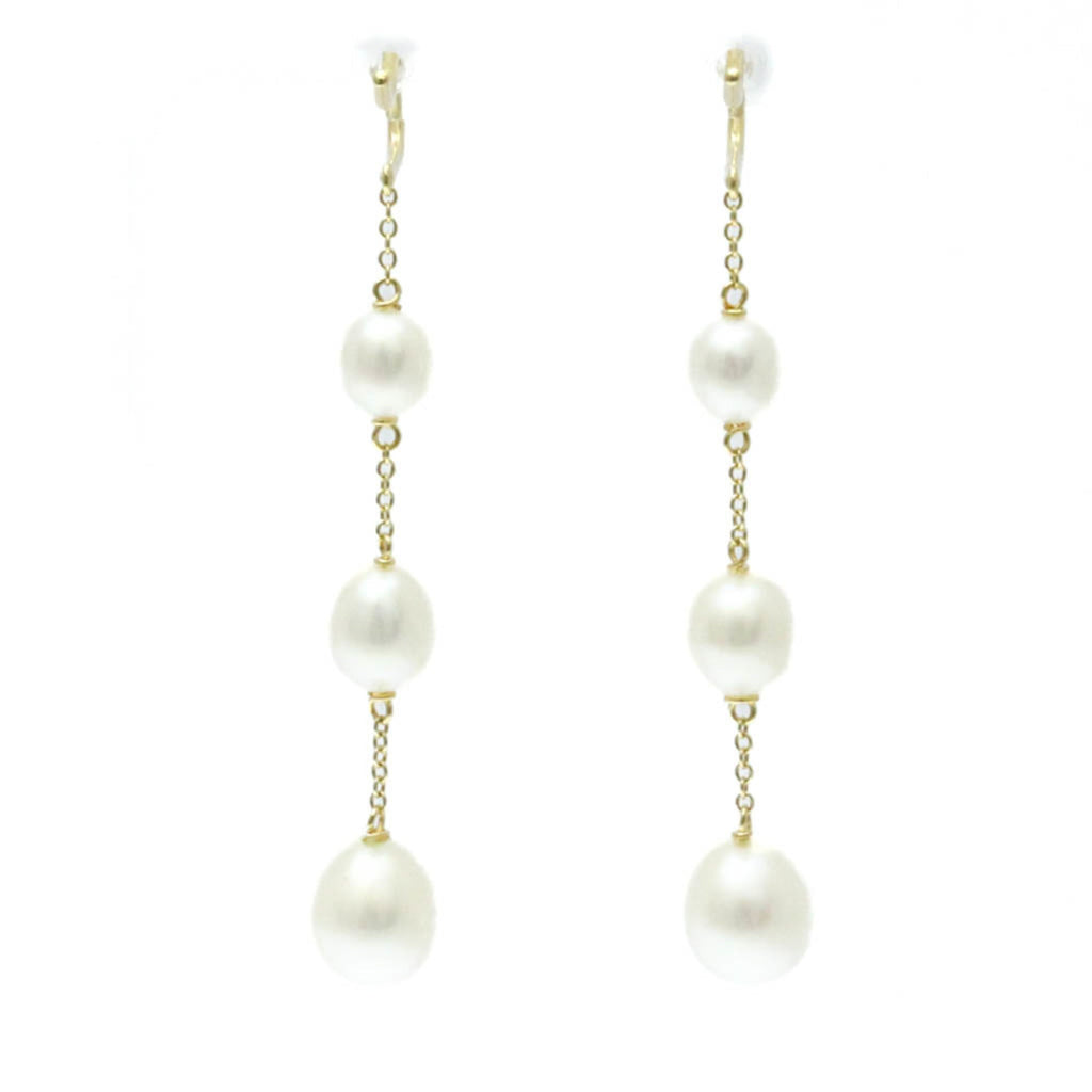 Earrings Pearl 18K Yellow Gold