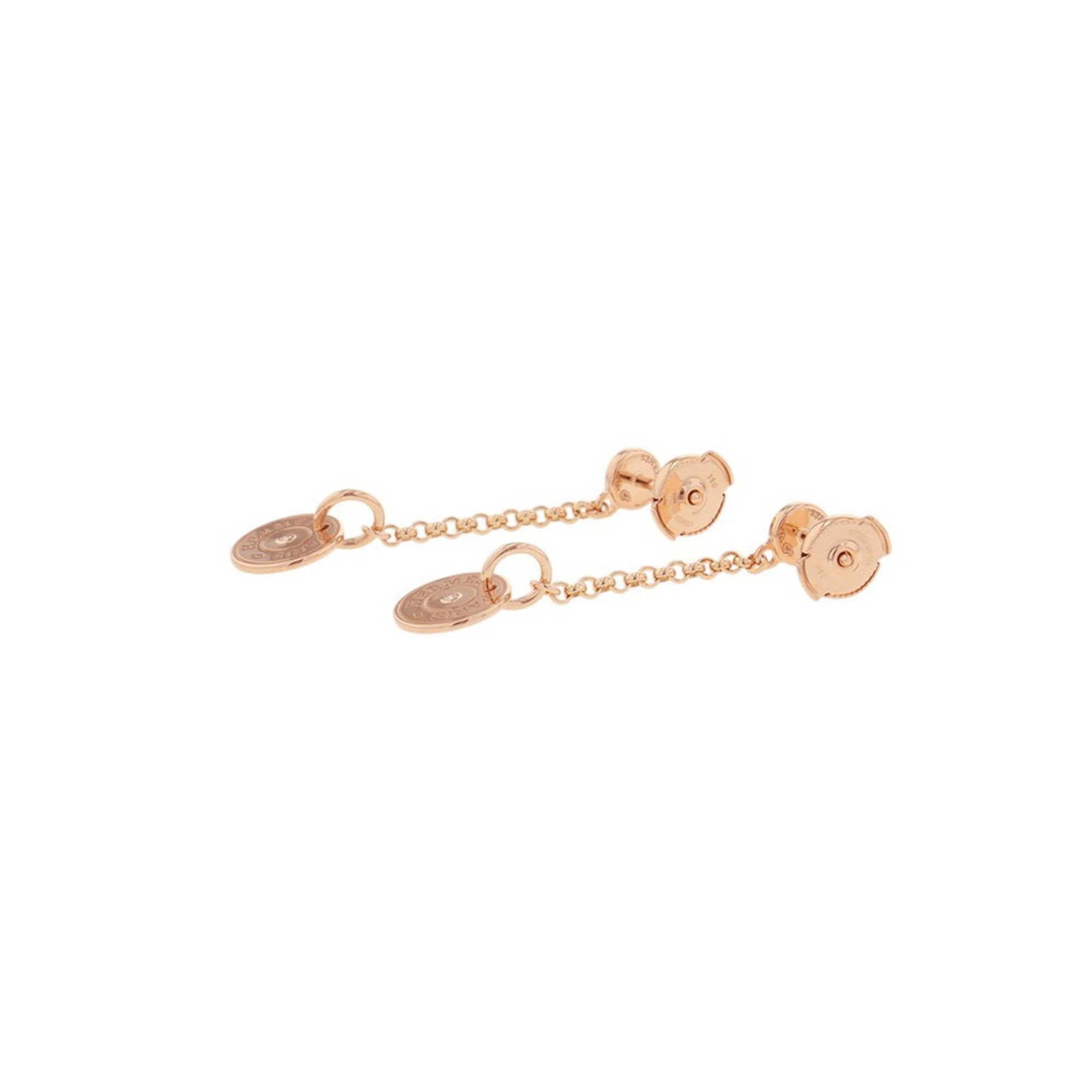 Clous Earrings 18K Rose Gold with Diamond 18K Rose Gold