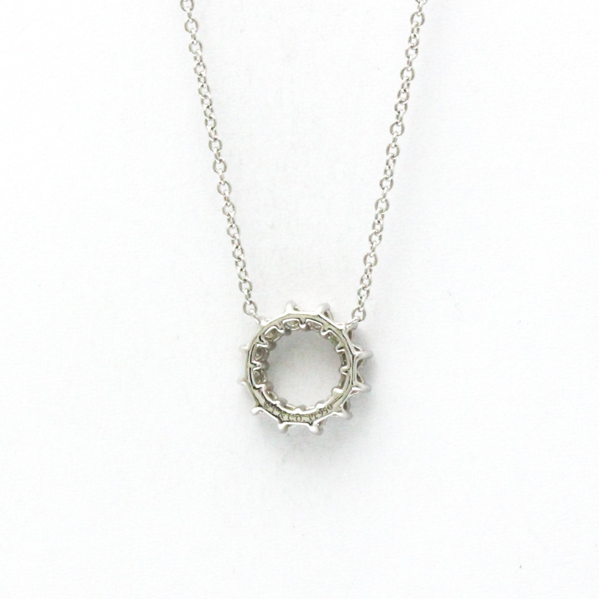 Pendant Necklace Platinum With Diamond