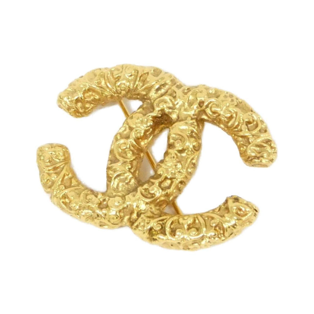 Brooch Gold-Tone Metal