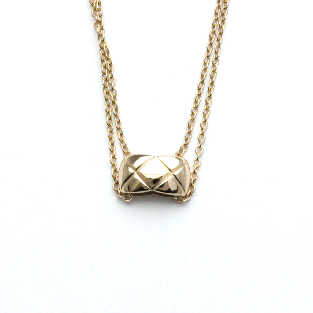 Coco Crush Pendant Necklace 18K Rose Gold