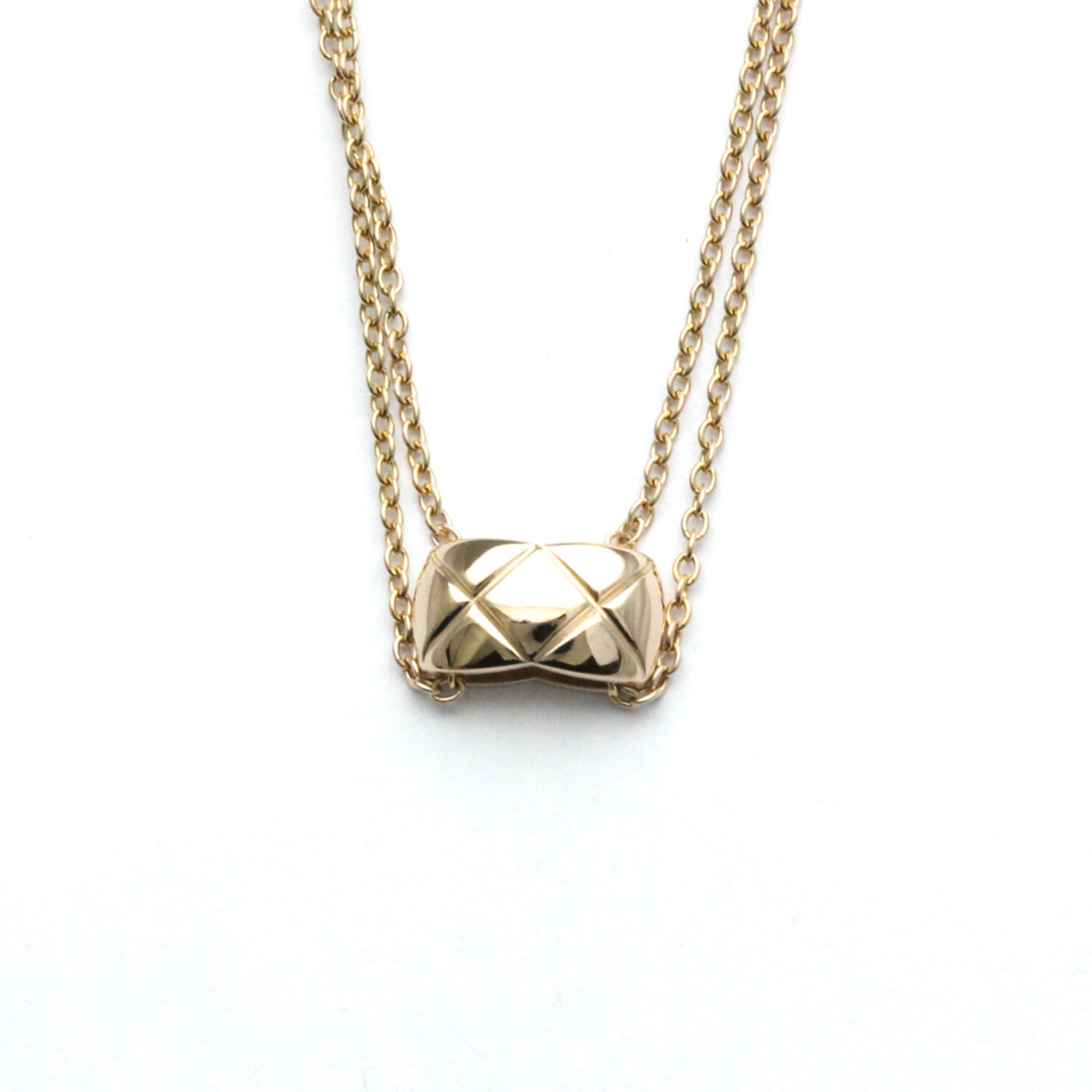 Coco Crush Pendant Necklace 18K Rose Gold