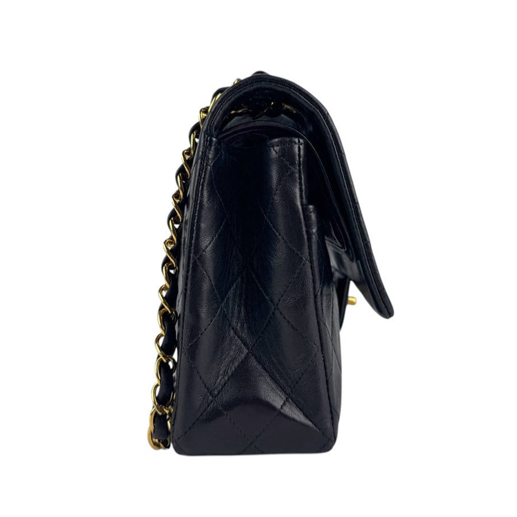 Vintage Classic Double Flap Bag Quilted Lambskin Medium