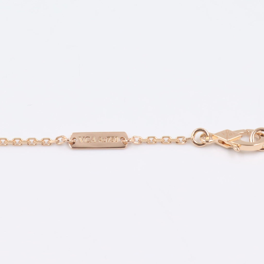 Pendant Necklace 18K Rose Gold and Carnelian