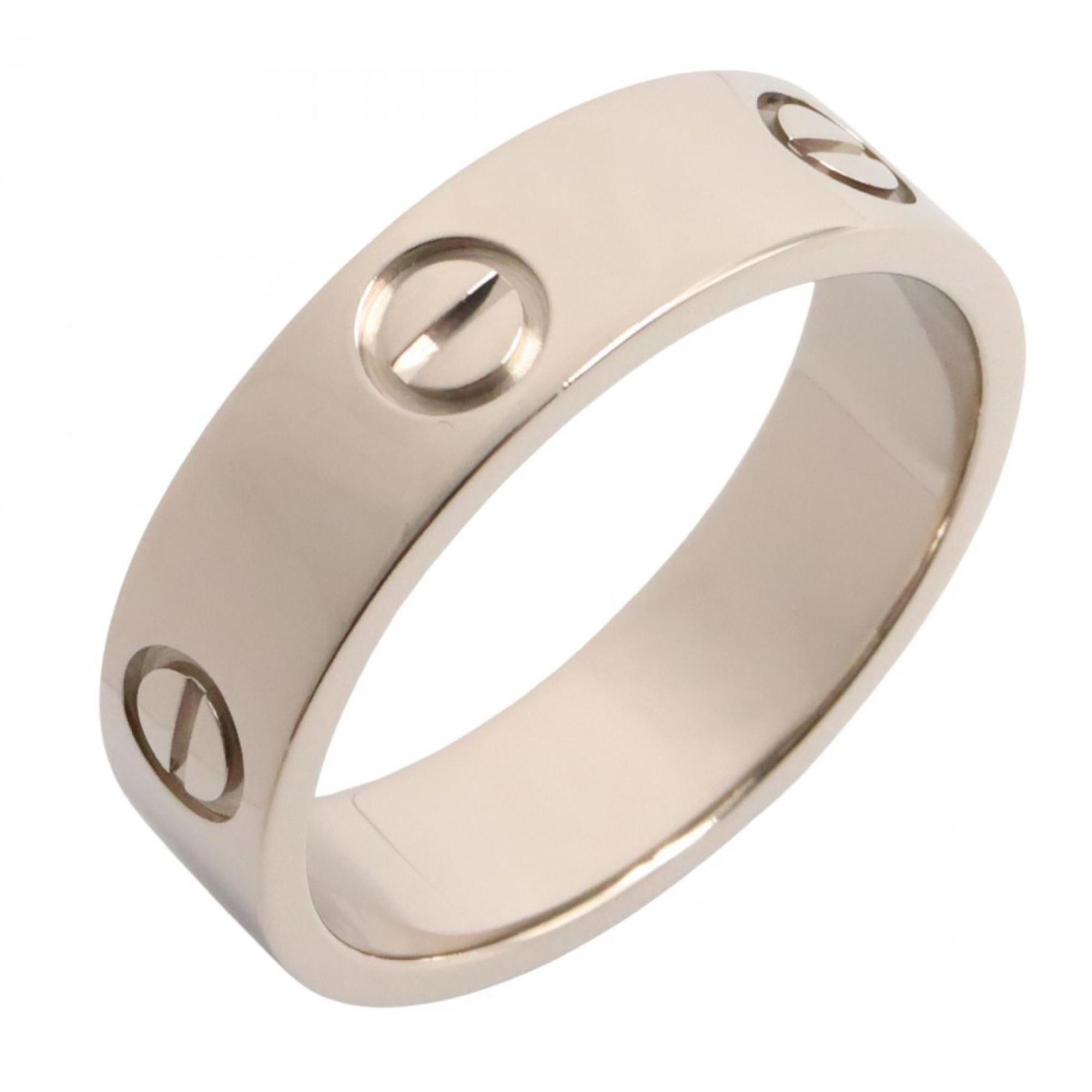 Love Ring 18K White Gold