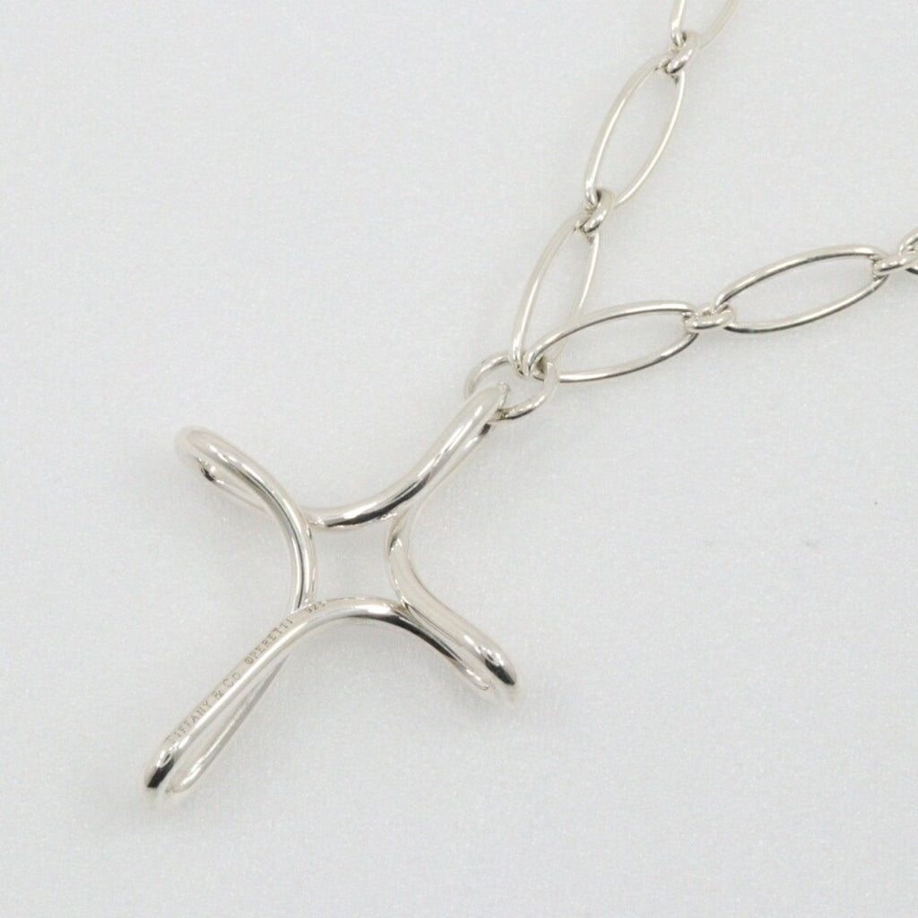 Elsa Peretti Pendant Necklace Sterling Silver 49mm