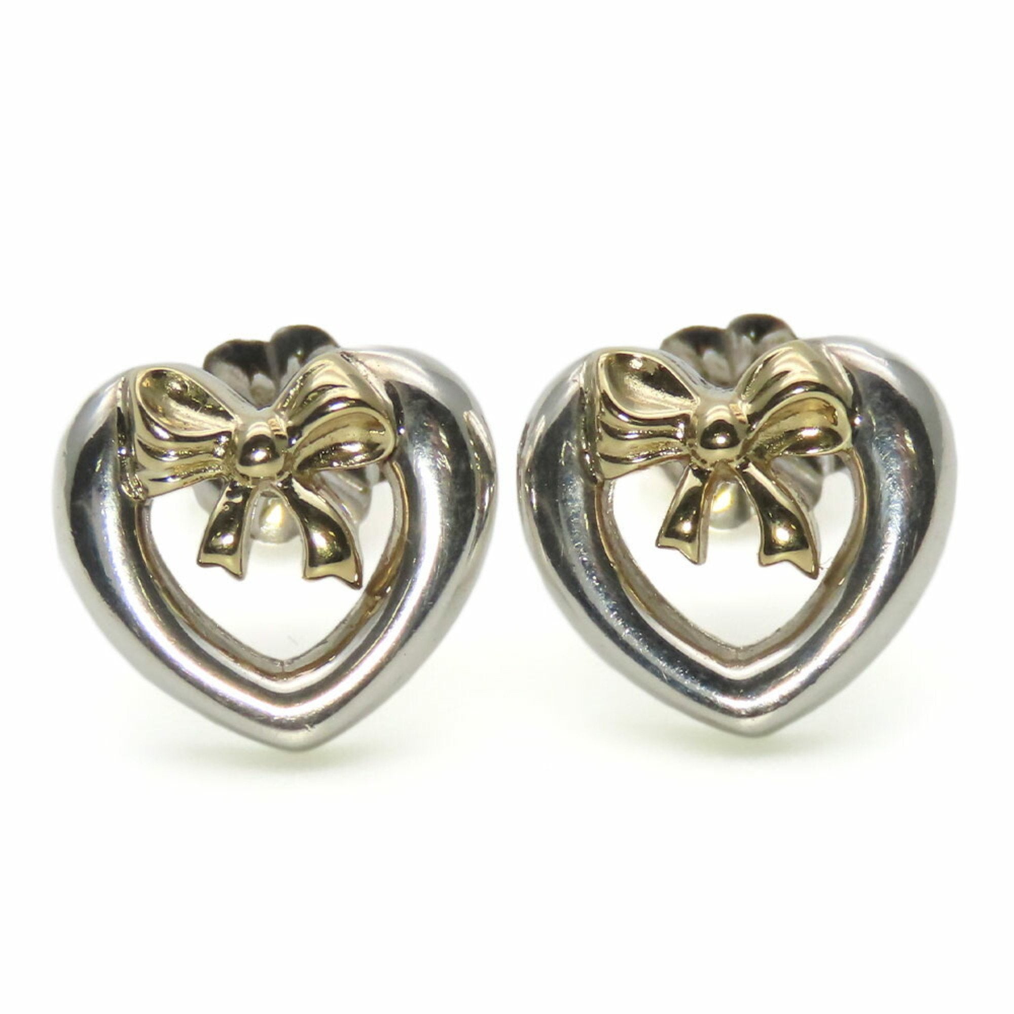 Earrings Sterling Silver and 18K Yellow Gold
