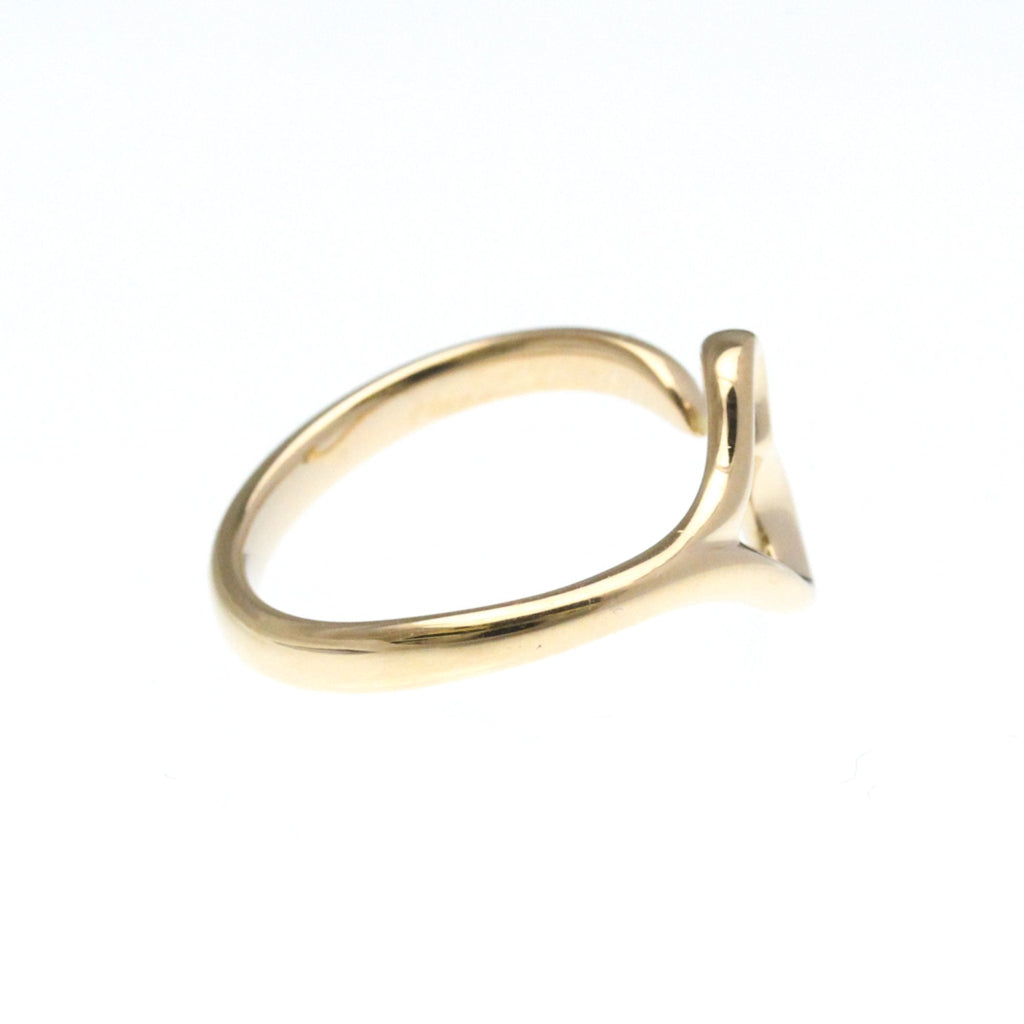 Open Heart Ring 18K Rose Gold 11.5mm