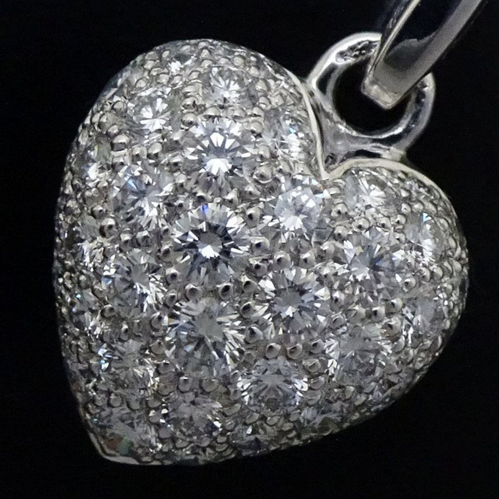 Charm Pendant 18K White Gold with Diamond