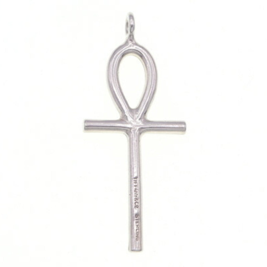 Ankh Pendant Necklace Sterling Silver