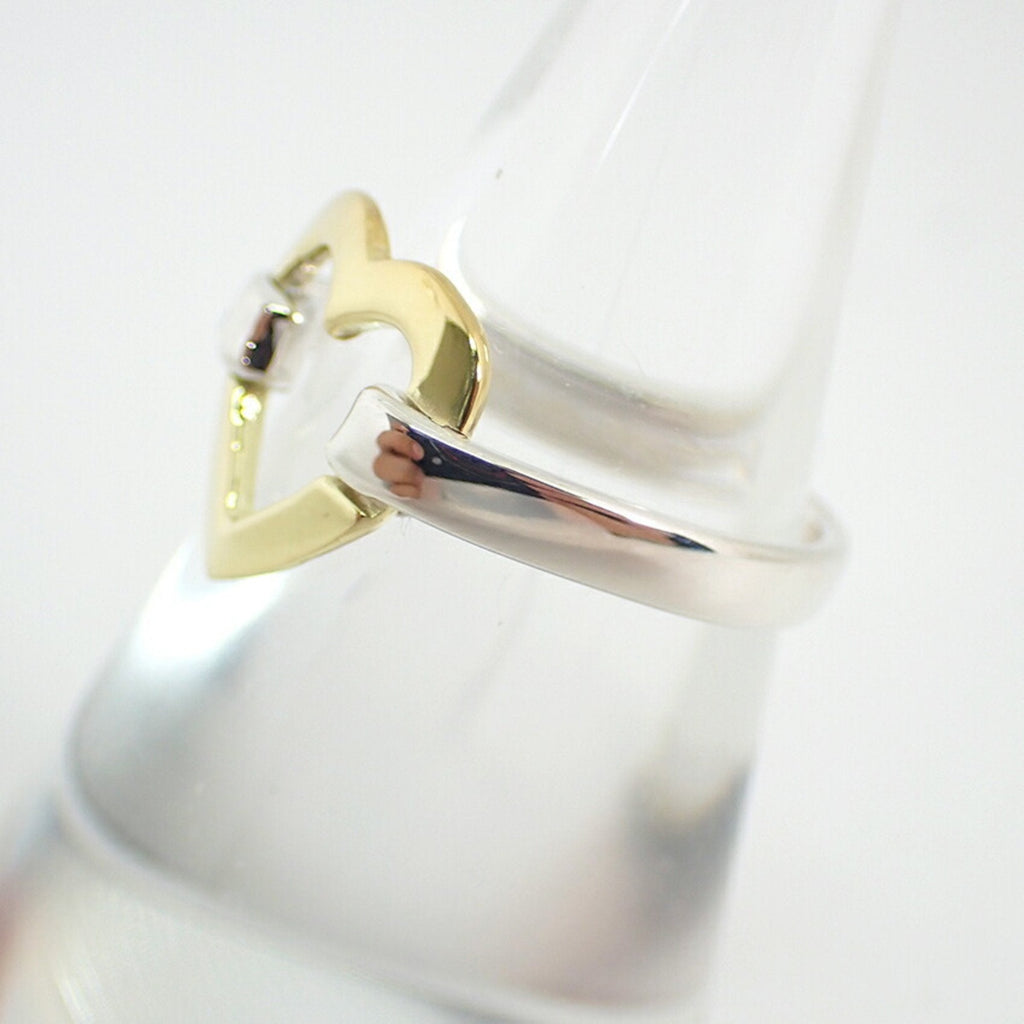 Band Ring Sterling Silver and 18K Yellow Gold