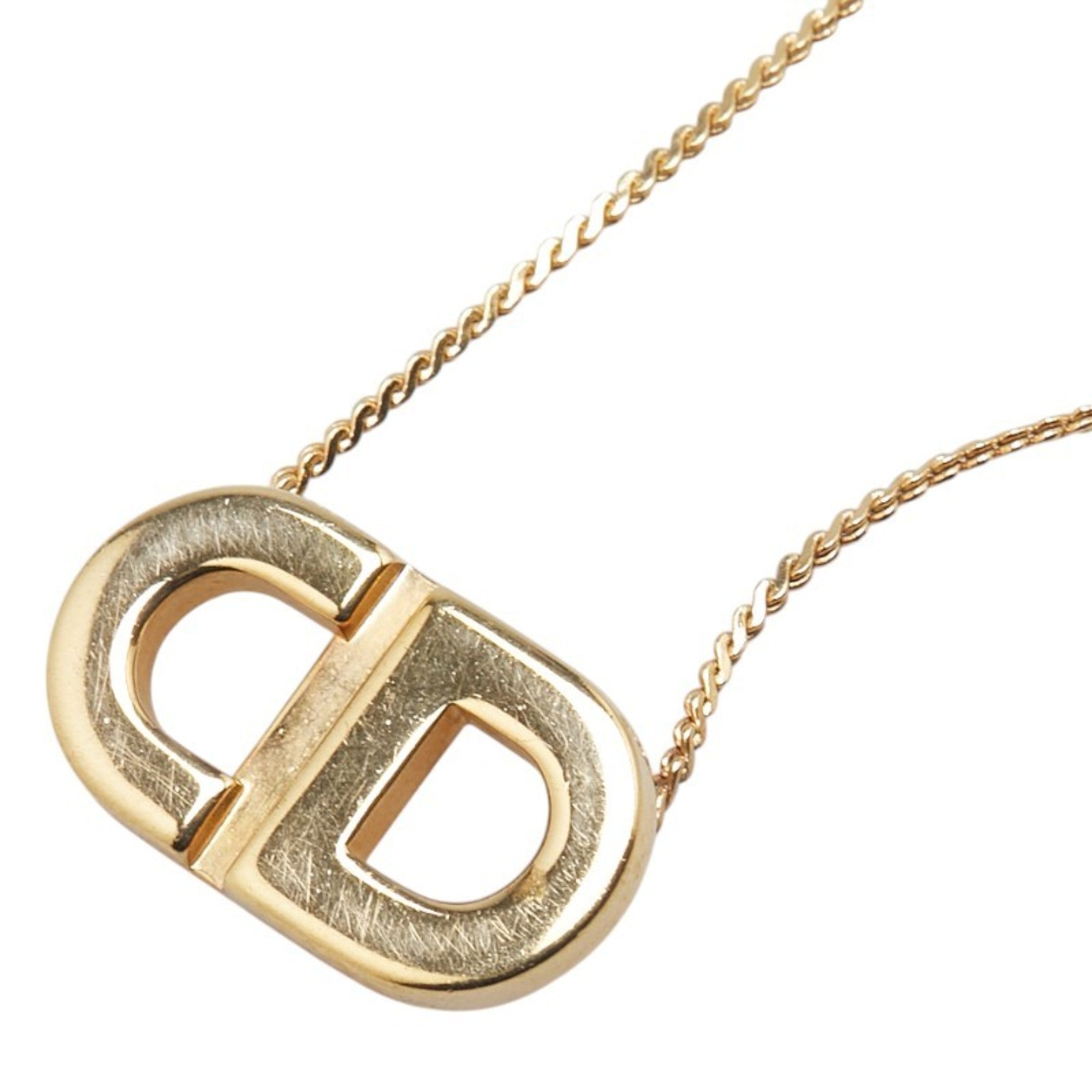 CD Pendant Necklace Gold