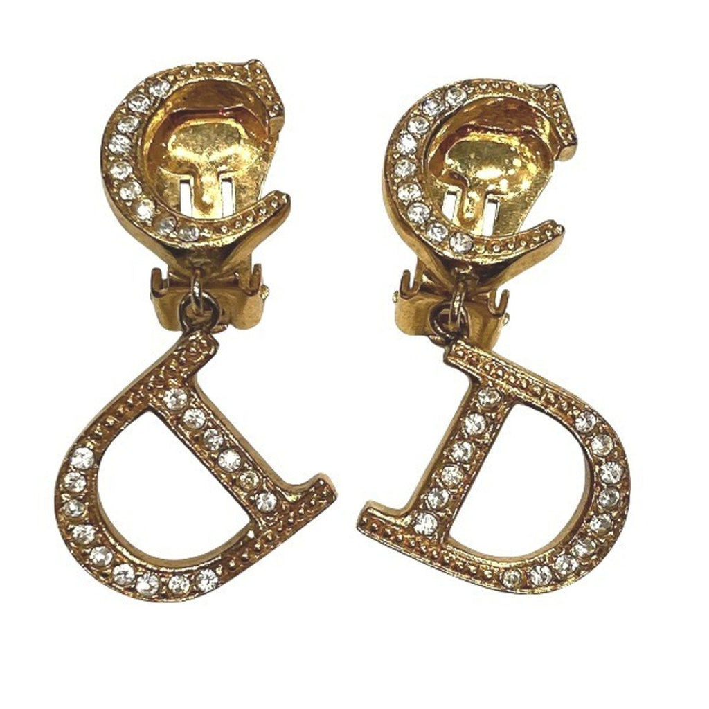 Earrings Gold-Tone Metal