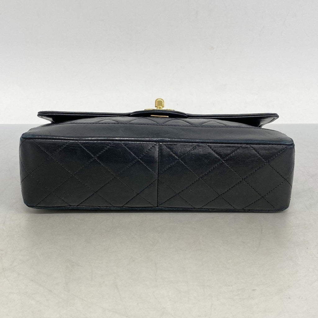 Vintage CC Chain Flap Bag Quilted Lambskin Medium