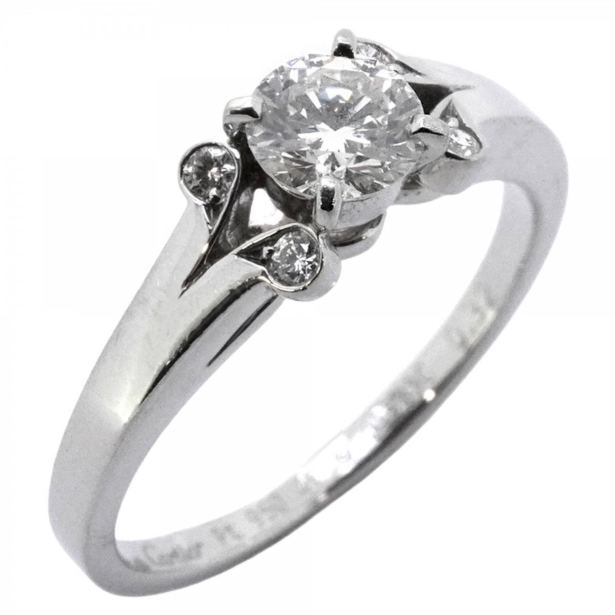 Ring Platinum with Diamond
