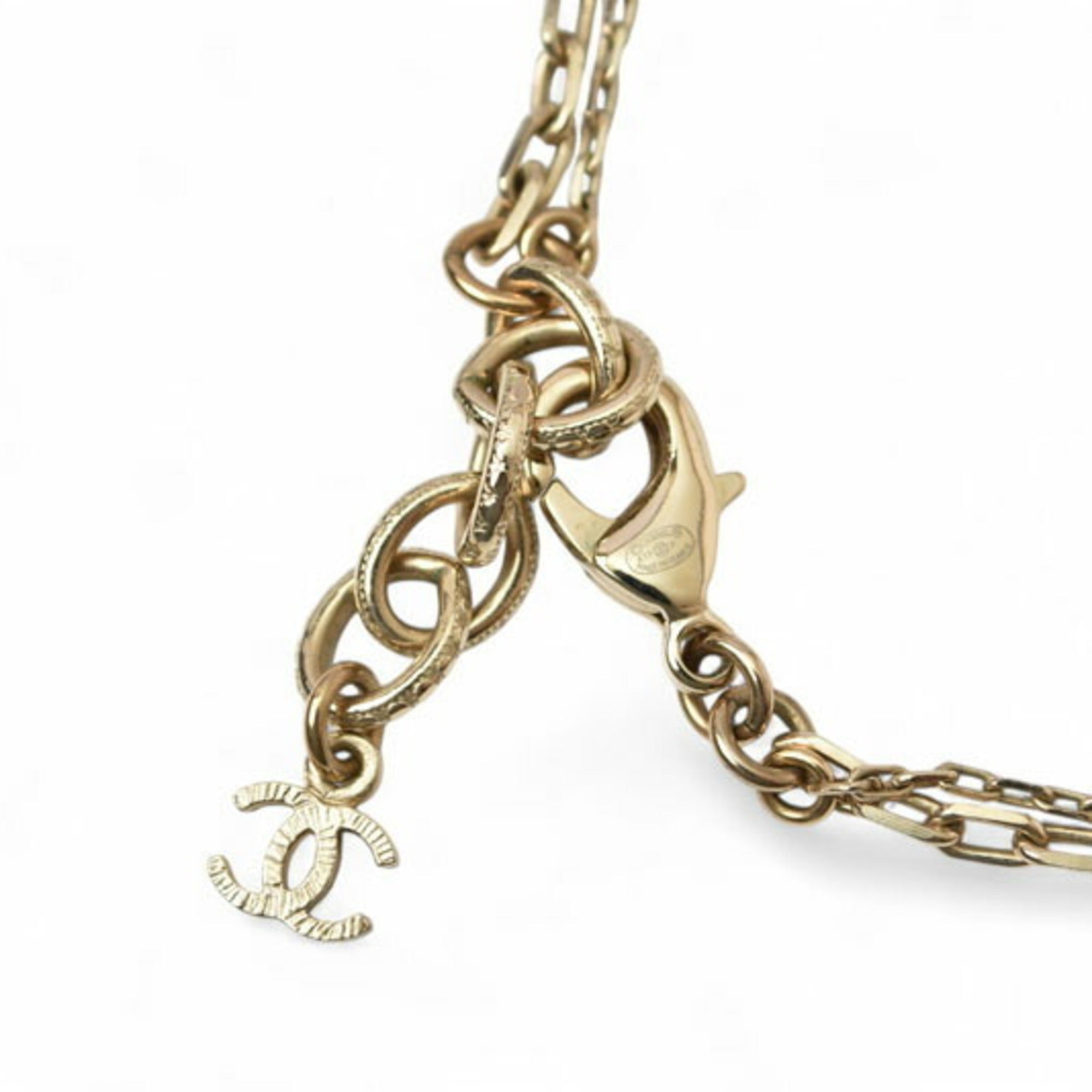 Pendant Necklace Metal Heart Double Choker