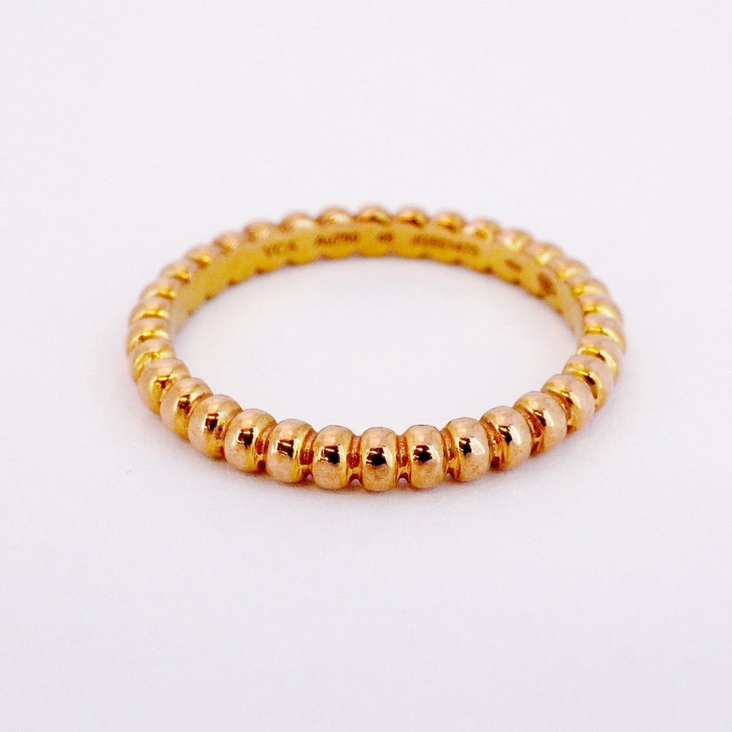 Perlée Ring 18K Rose Gold
