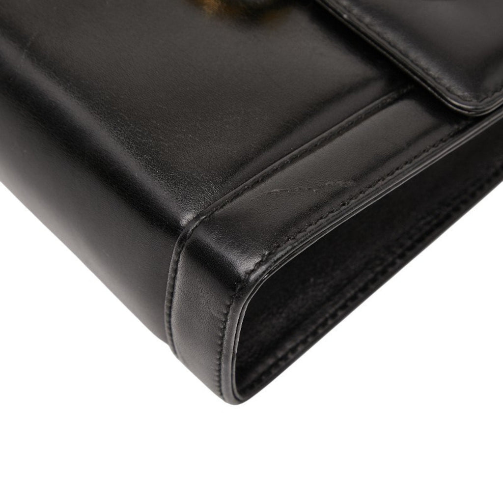 Gancini Convertible Top Handle Bag Leather Mini
