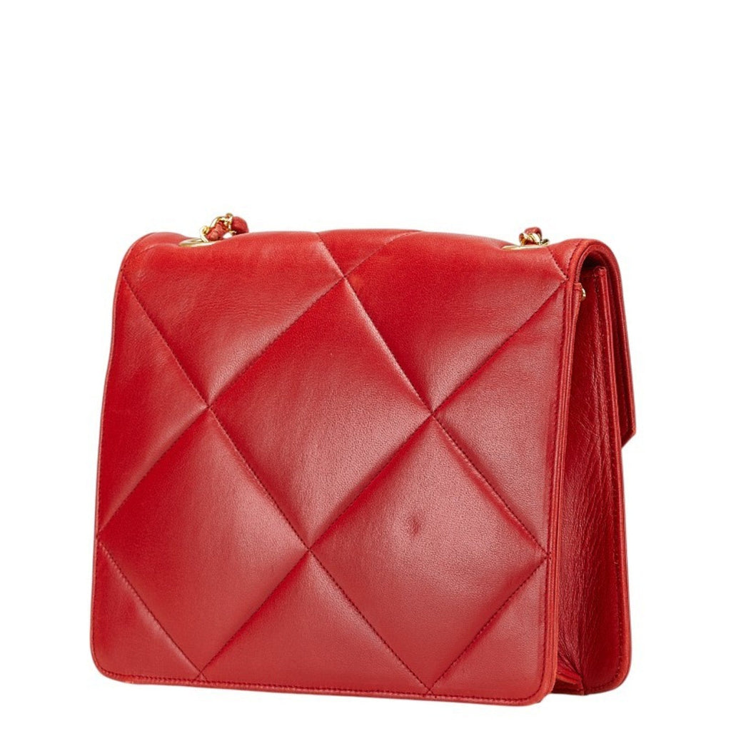 Vintage CC Chain Flap Bag Quilted Lambskin Medium