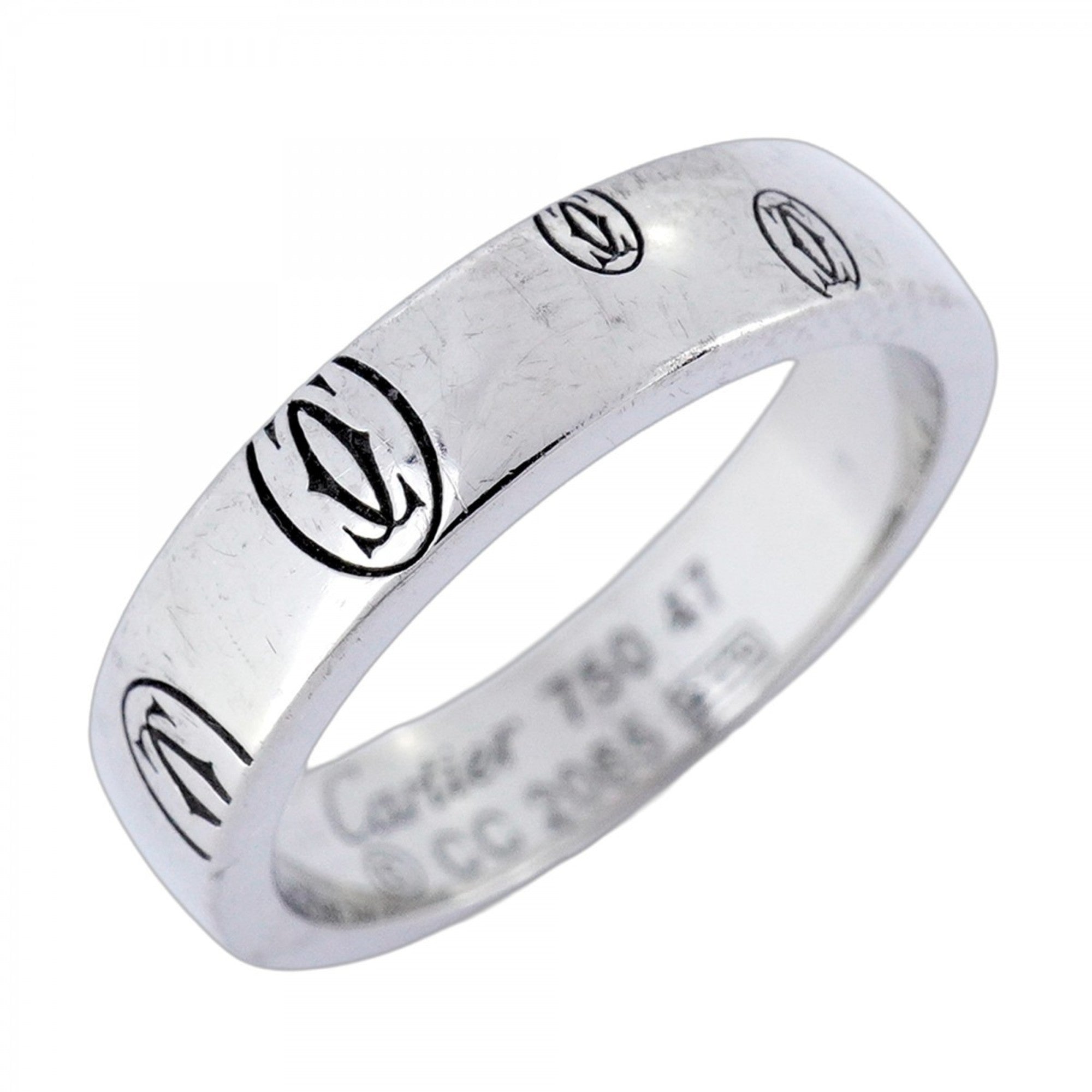 Ring One Band 18K White Gold