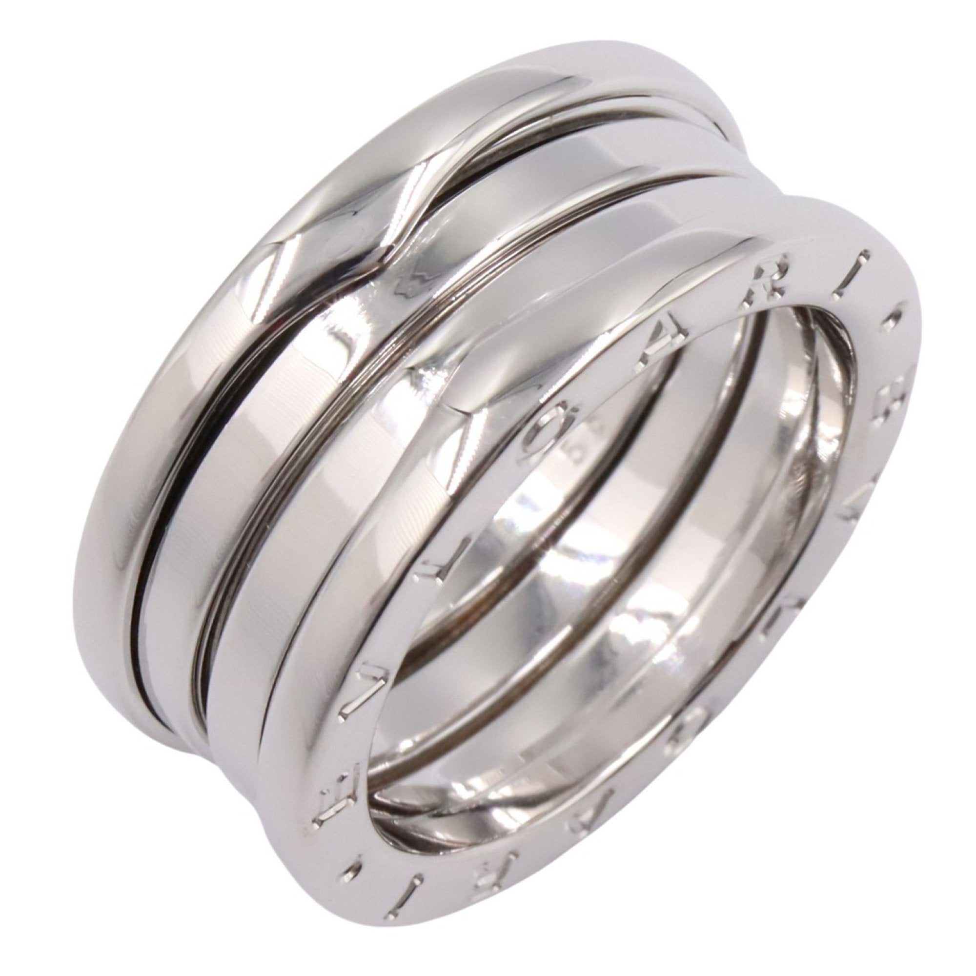 B.Zero1 Ring 18K White Gold and Sterling Silver