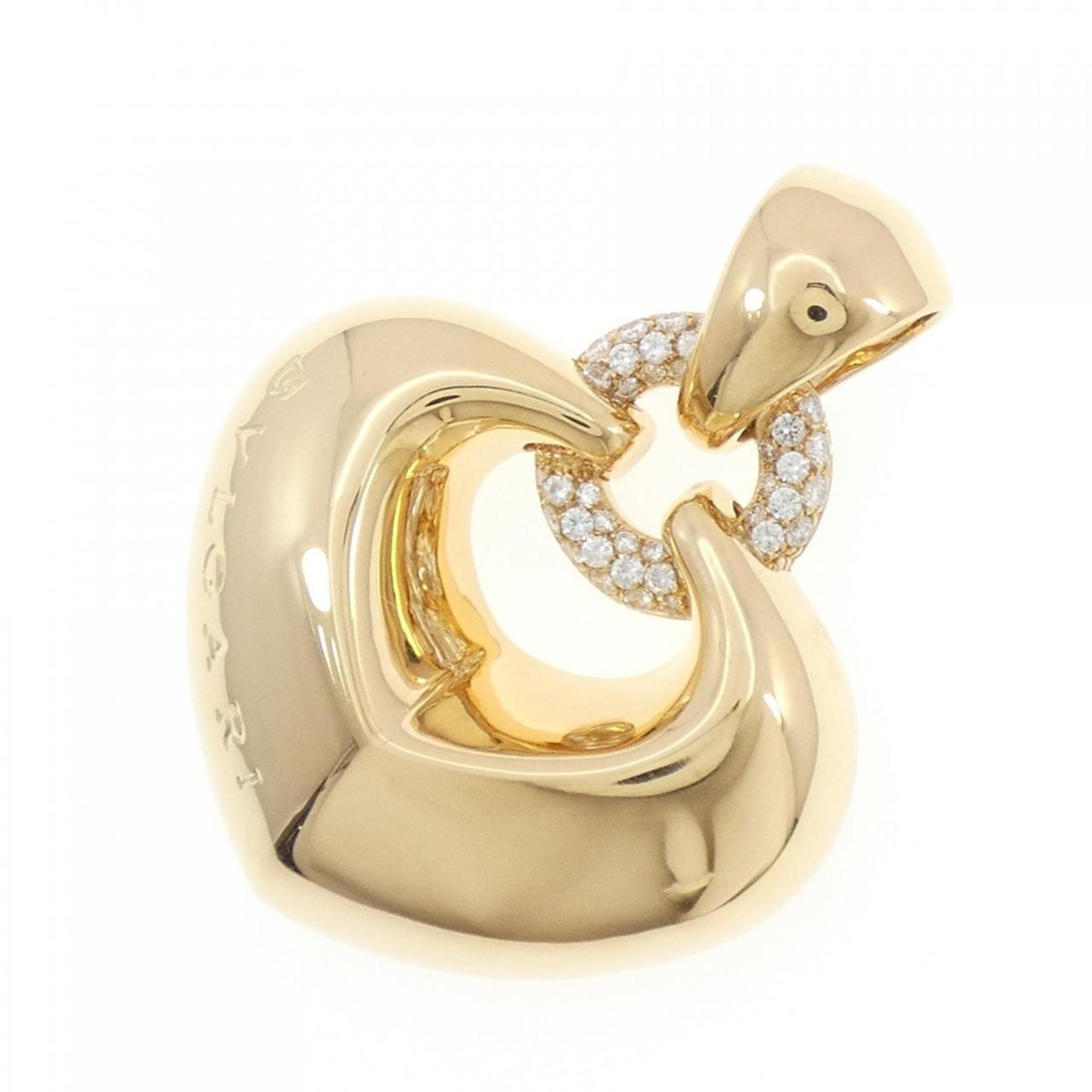Pendant Necklace 18K Yellow Gold with Diamond