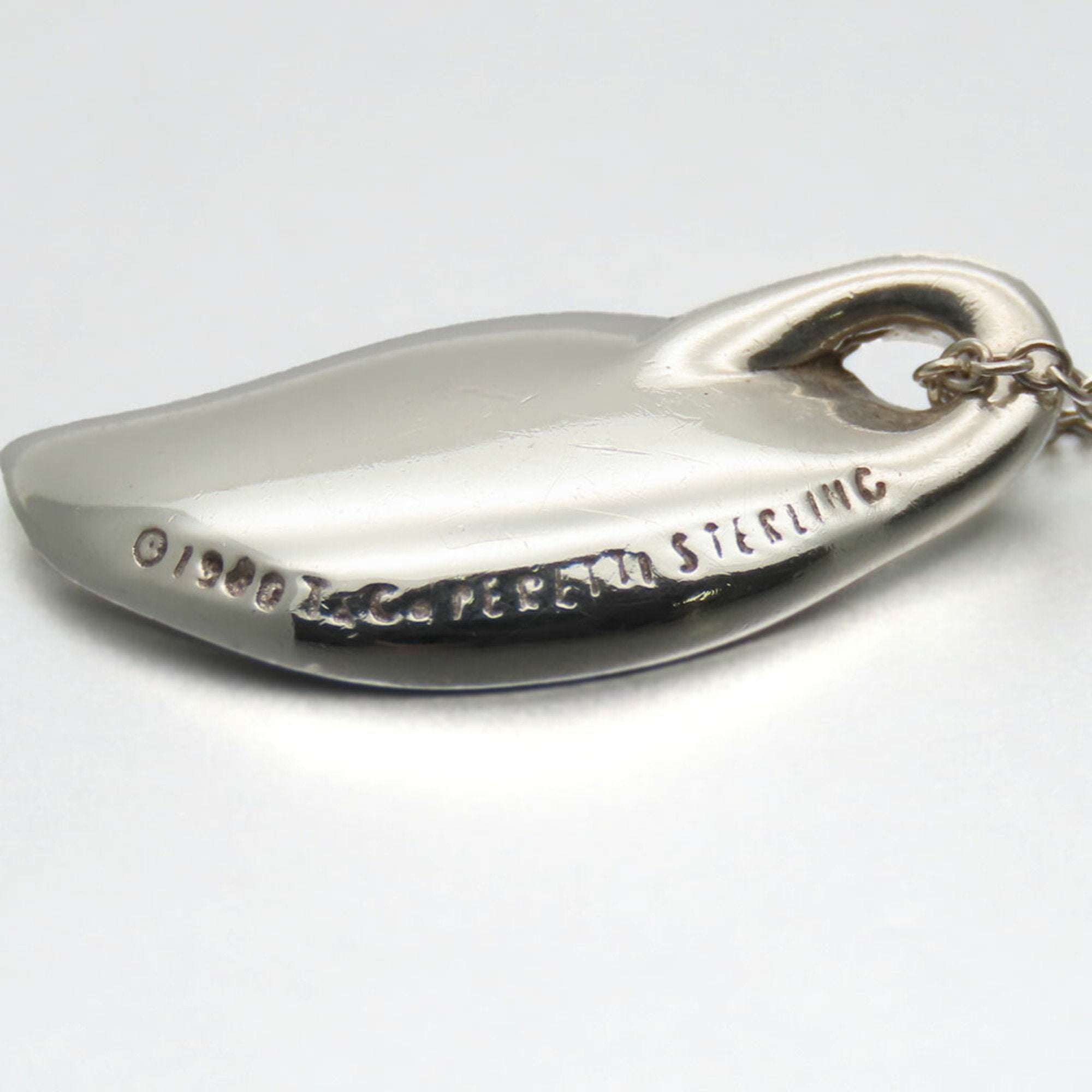 Elsa Peretti Pendant Necklace Sterling Silver 22.8mm