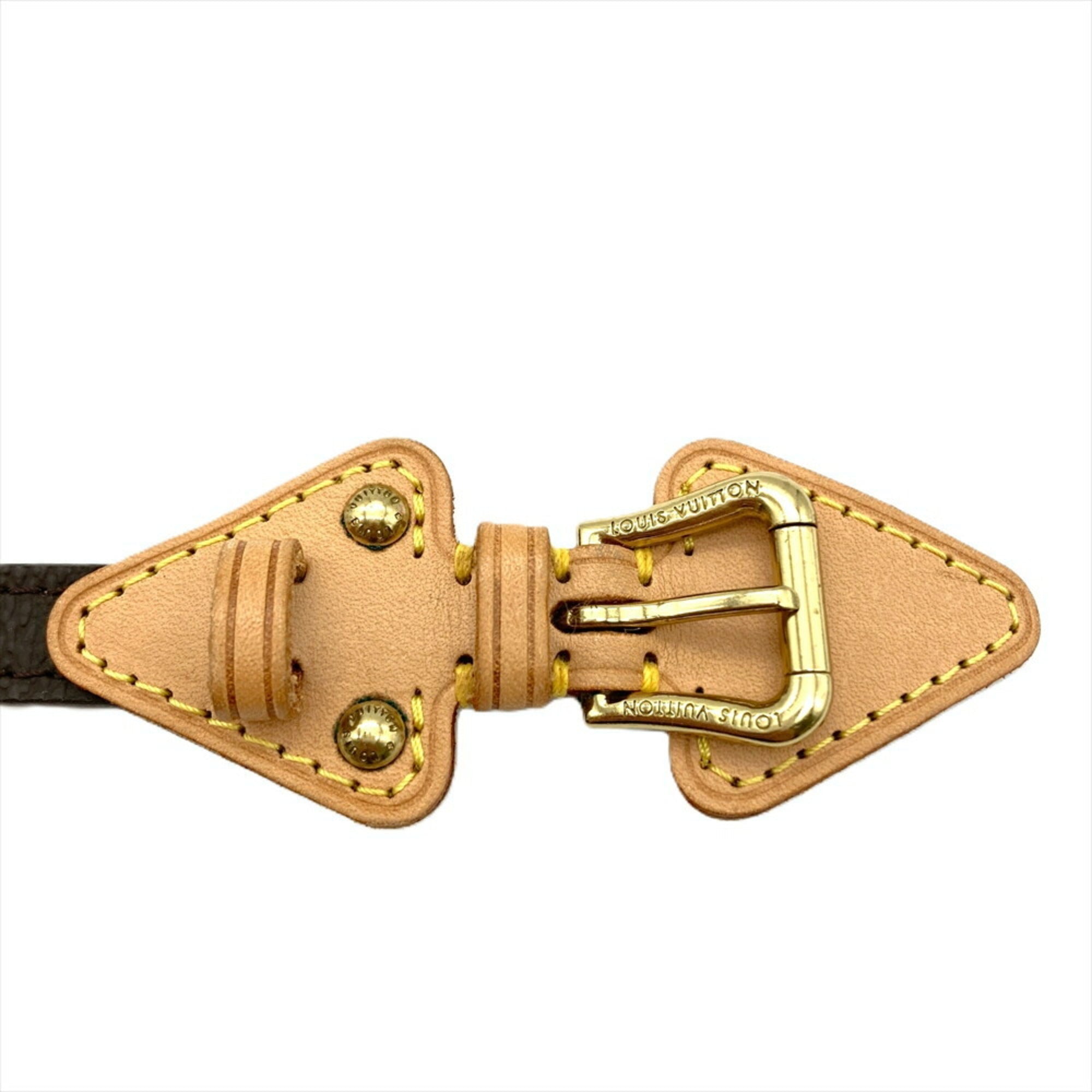 Monogram Bracelet Leather and Monogram Mini