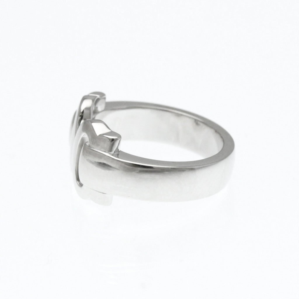 Bouclé Ring 18K White Gold