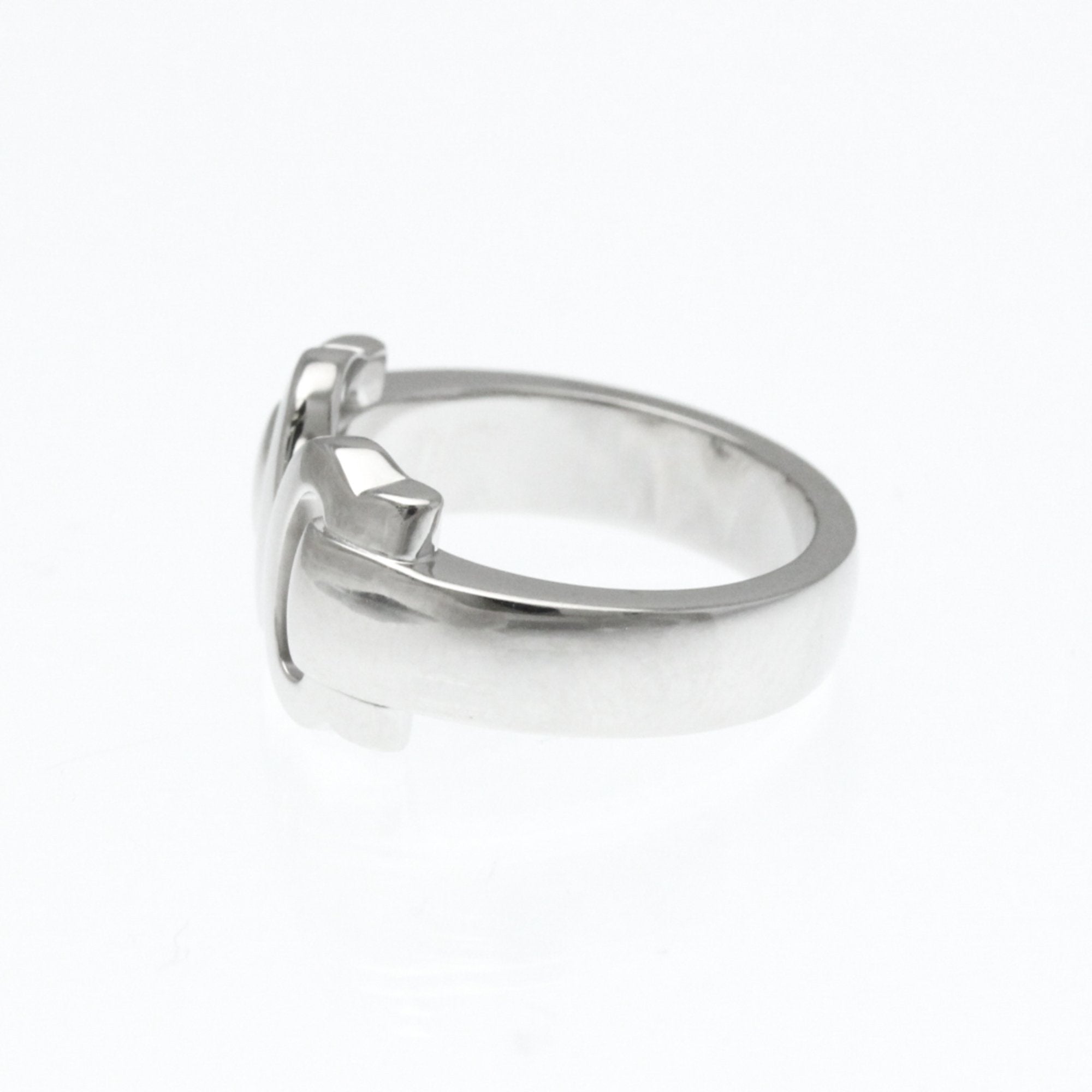Bouclé Ring 18K White Gold