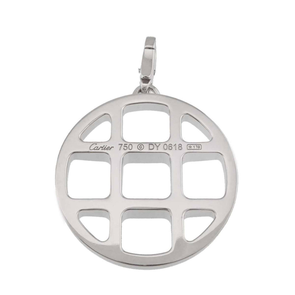 Pasha Pendant Necklace 18K White Gold