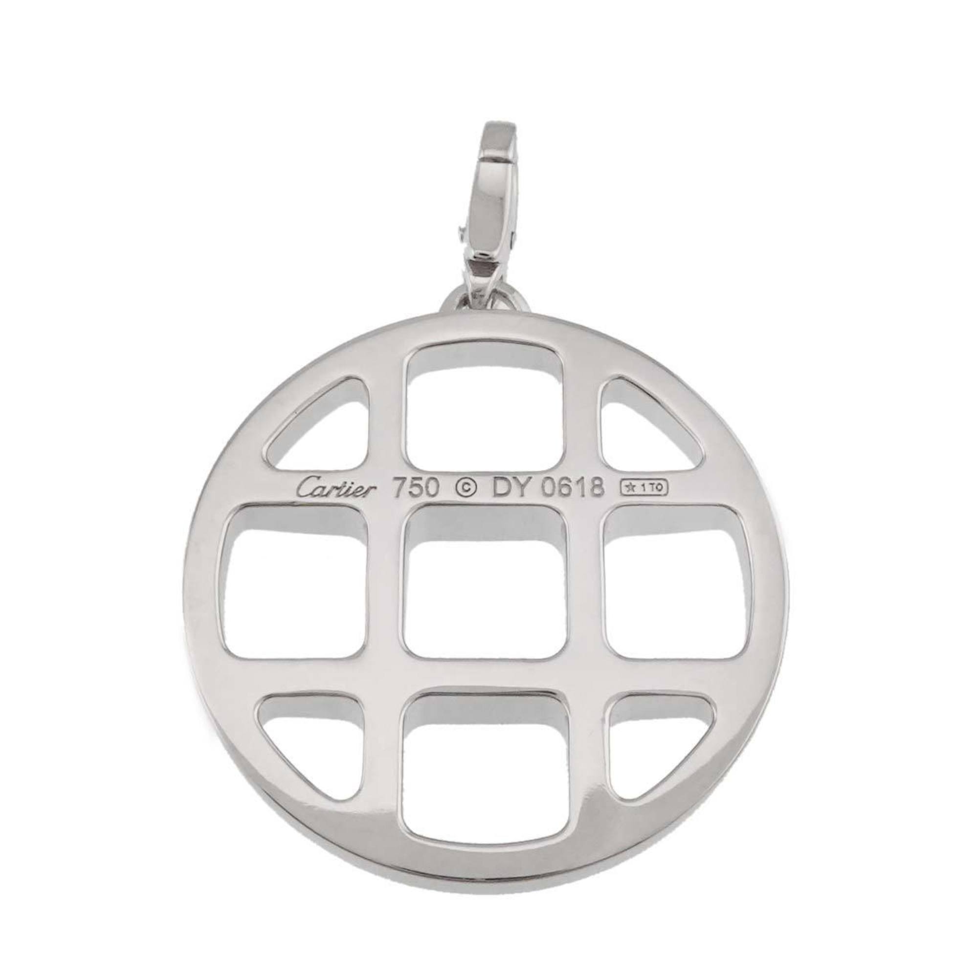 Pasha Pendant Necklace 18K White Gold