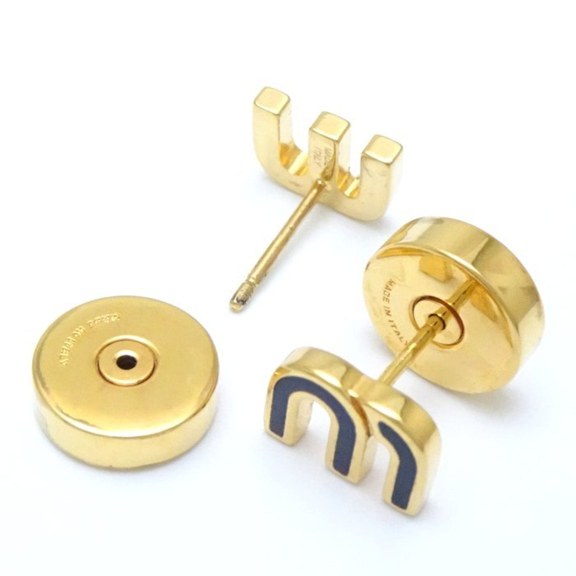 Earrings Gold-Tone Metal