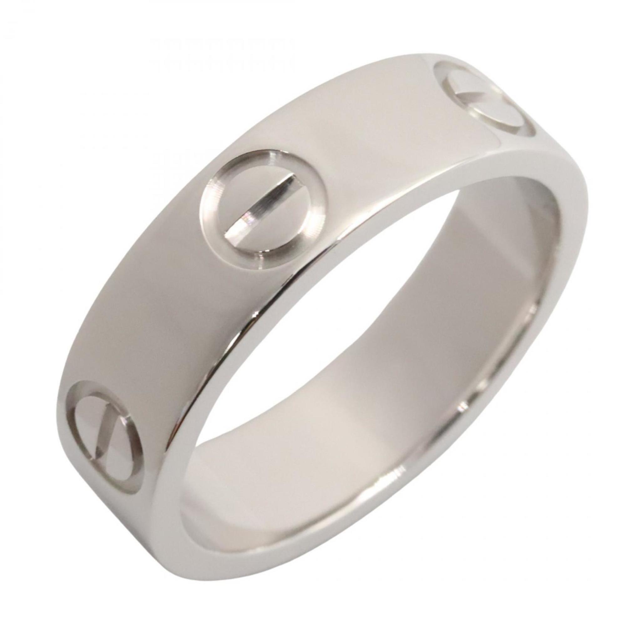 Love Ring 18K White Gold