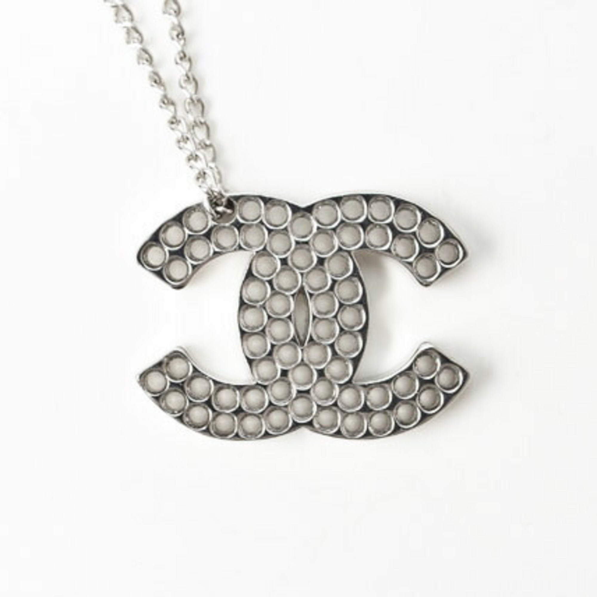 Pendant Necklace Metal Silver