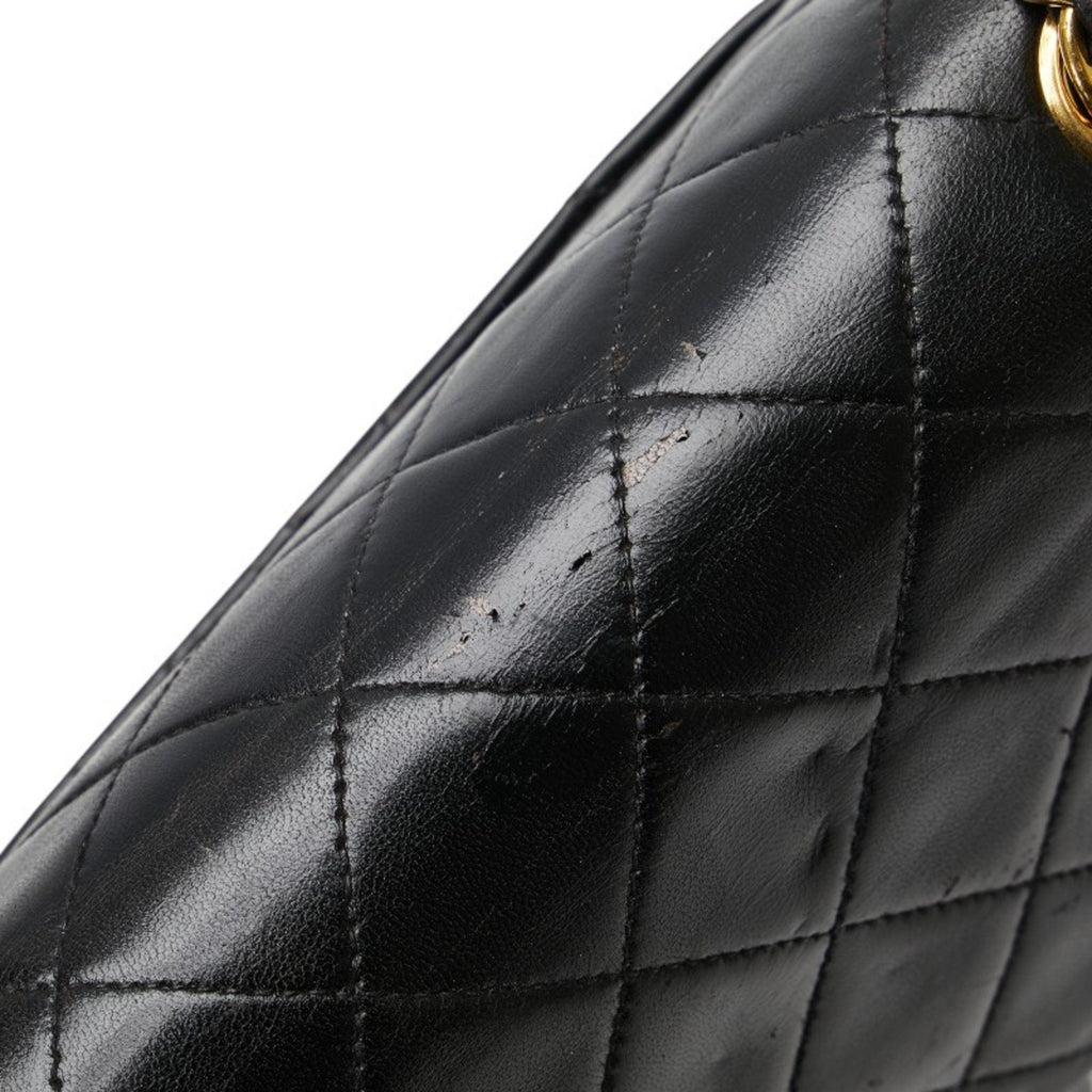 Vintage Classic Double Flap Bag Quilted Lambskin Medium