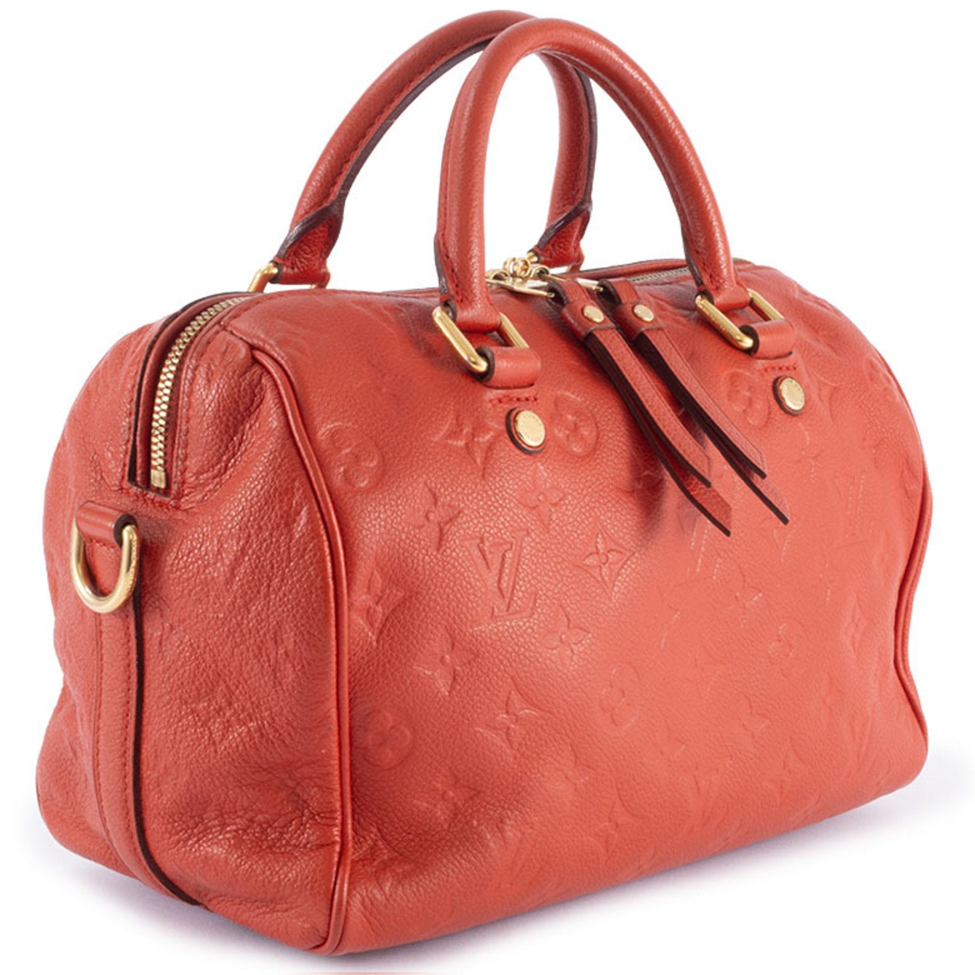 Speedy Bandouliere Bag Monogram Empreinte Leather 25