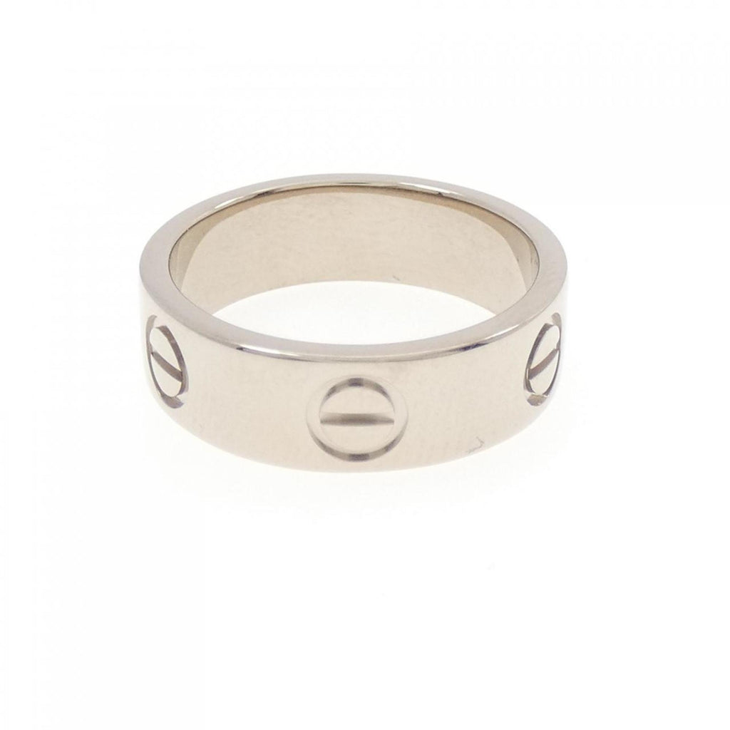 Love Ring 18K White Gold