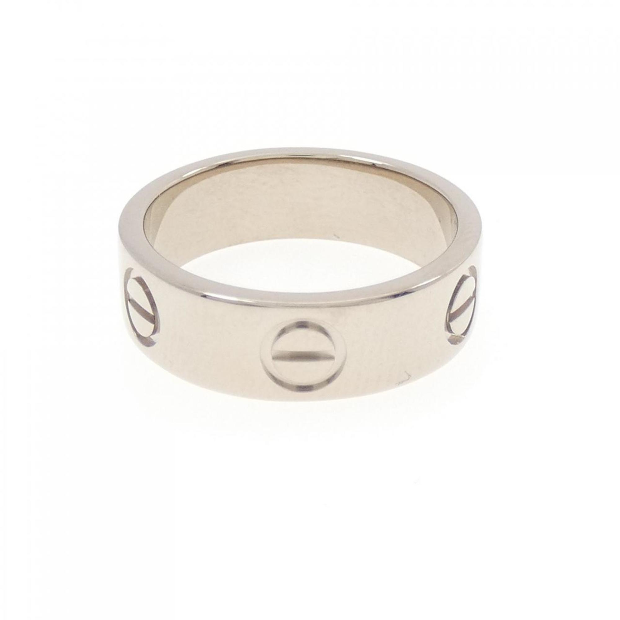 Love Ring 18K White Gold
