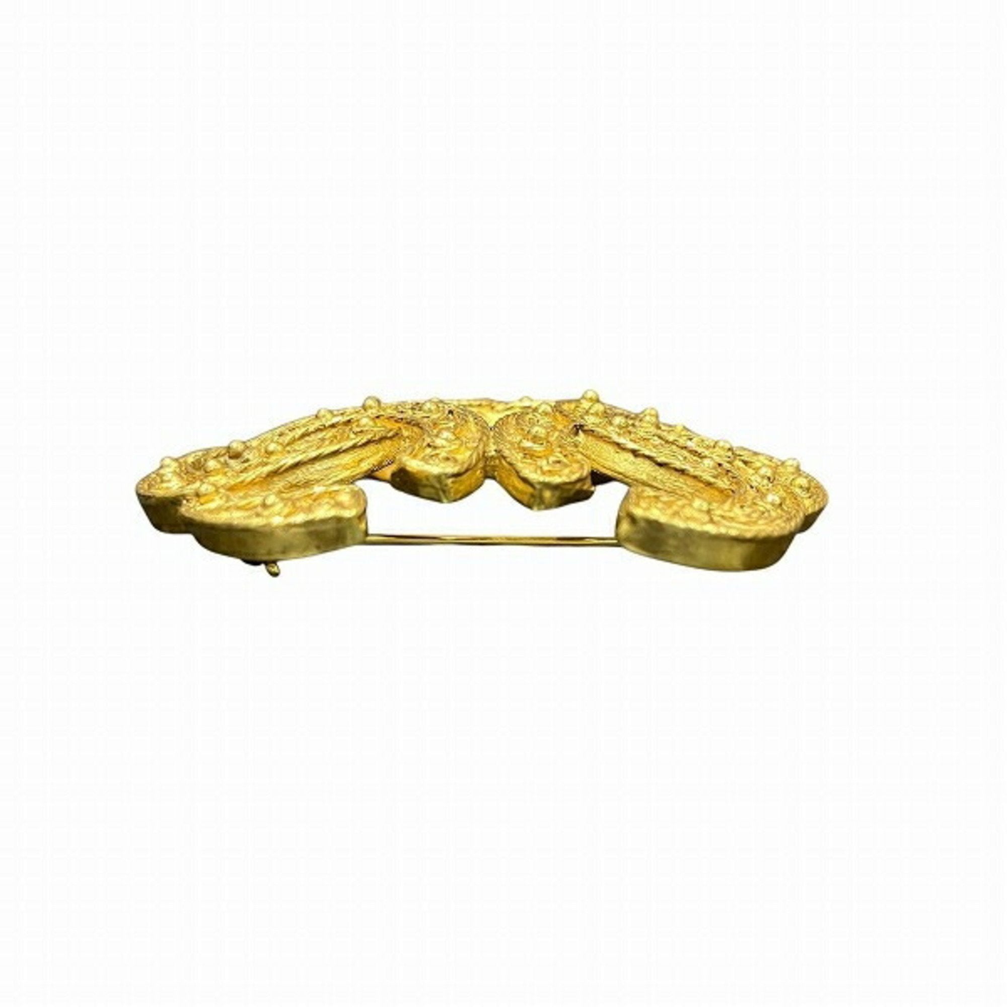 CC Logo Brooch Metal