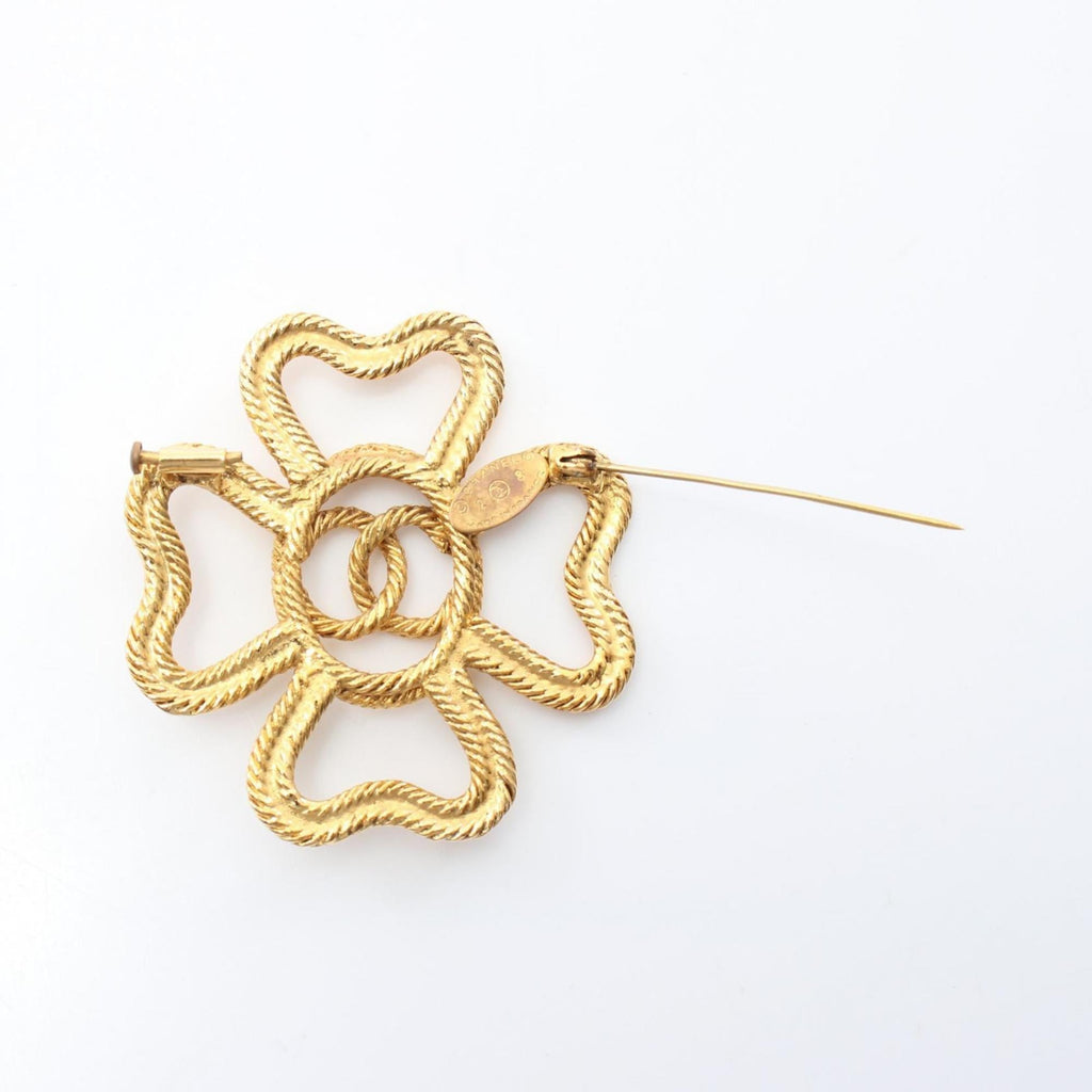 CC Logo Brooch Metal