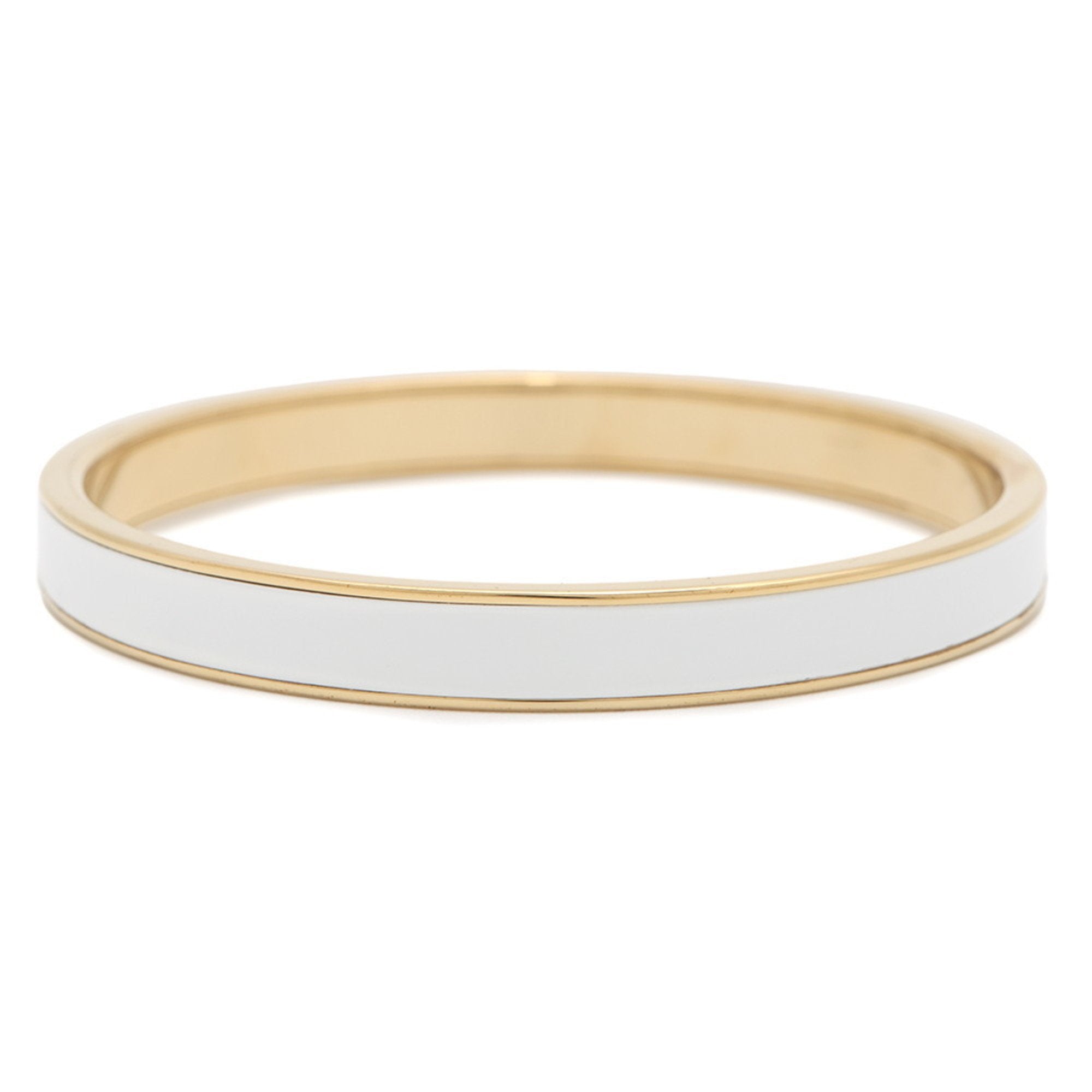Bracelet Enamel and Metal White