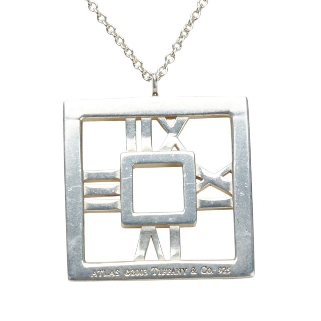 Atlas Pendant Necklace Sterling Silver