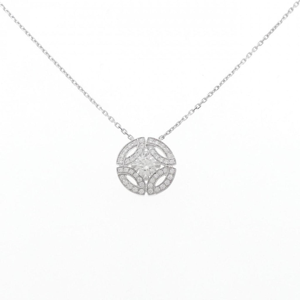 Galanterie Pendant Necklace 18K White Gold