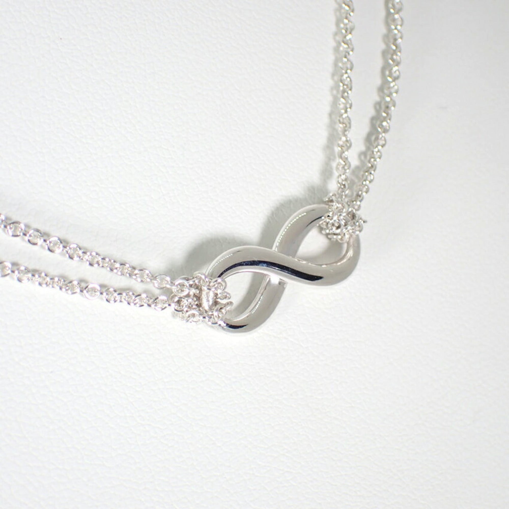 Infinity Pendant Necklace Sterling Silver