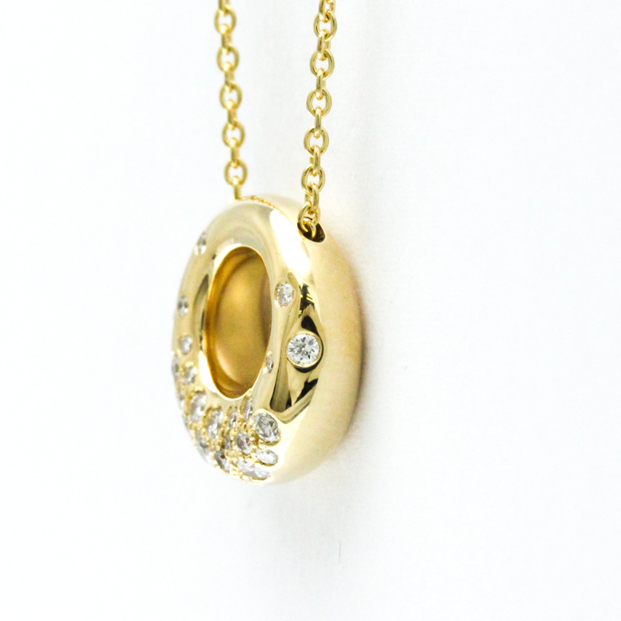Pendant Necklace 18K Yellow Gold with Diamond